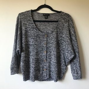 Urban Planet Seductions Grey 3/4 Sleeve Top
